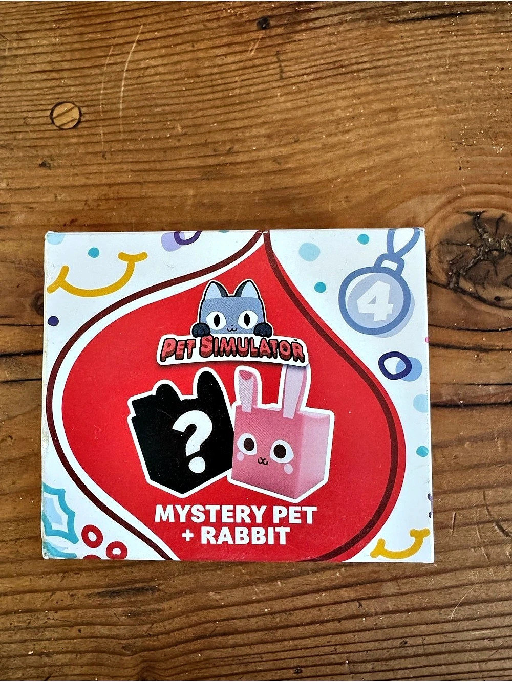 Pet Simulator Mystery Pet + Rabbit Toy NWT